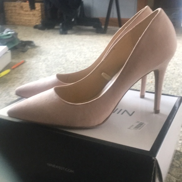 light pink heels size 9 - Picture 2 of 4